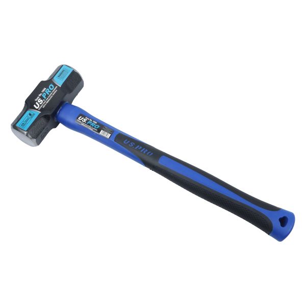 Double-sided 1.8kg hammer with fiberglass handle US1666