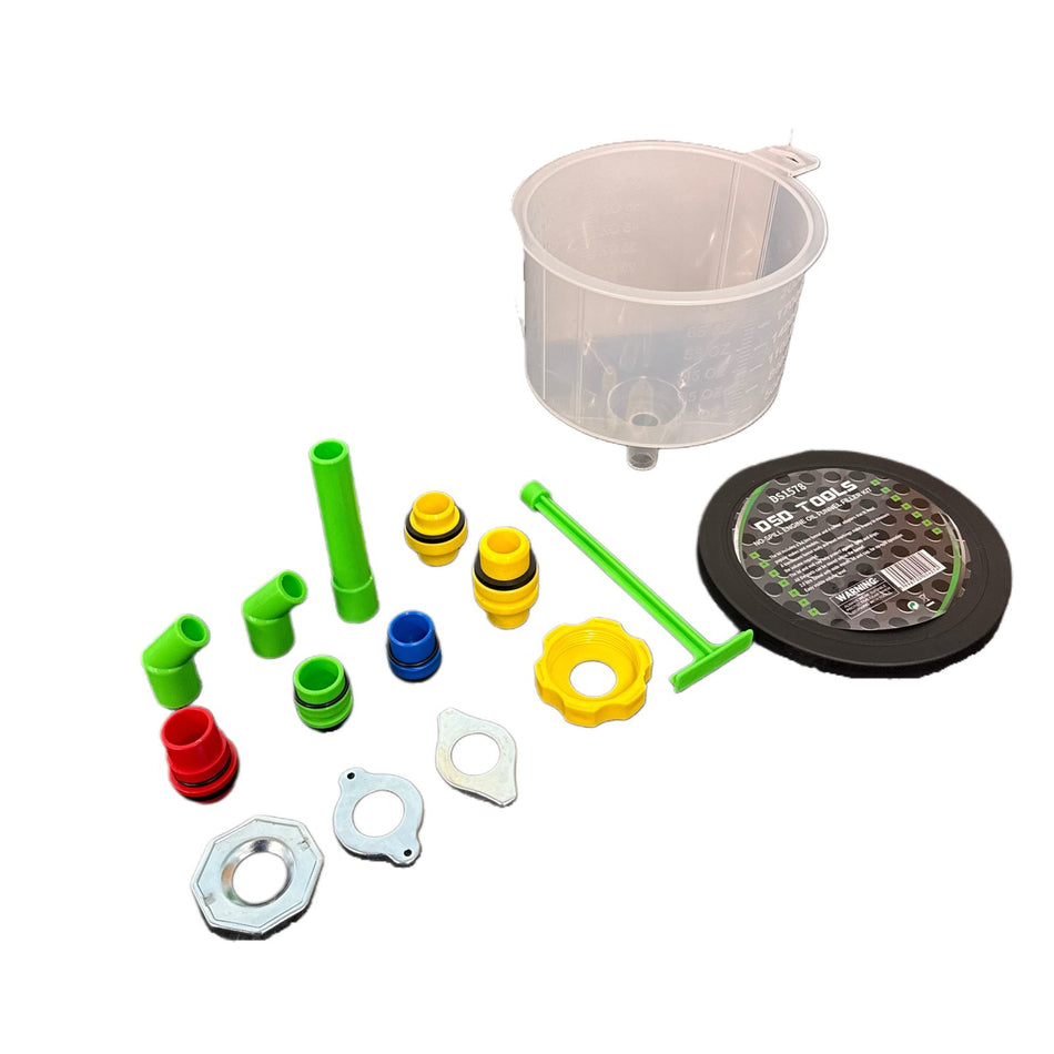 NON-SPILL ENGINE OIL FILLING FUNNEL SET DS1578