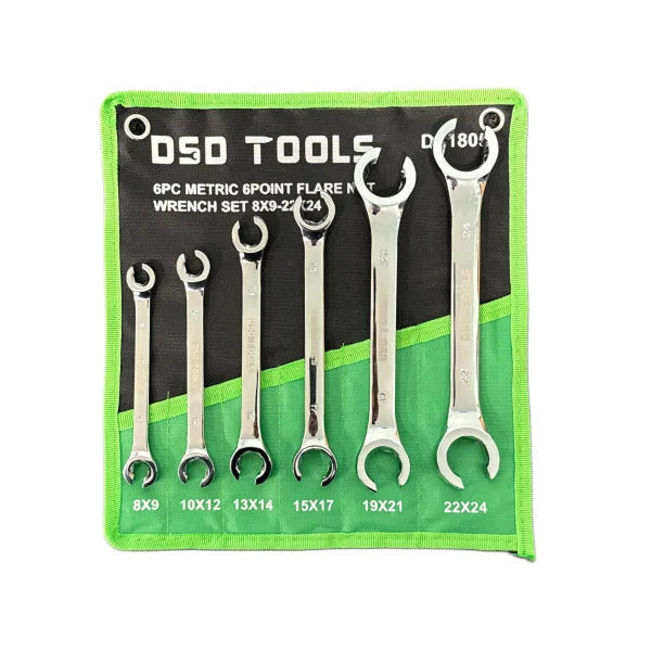 6-PIECE HEXAGONAL TUBULAR WRENCH SET DS1805