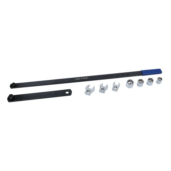 Serpentine belt tensioner tool set in case US3216