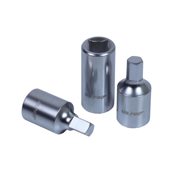 3/8" drive 14-piece oil drain plug wrench set US3225
