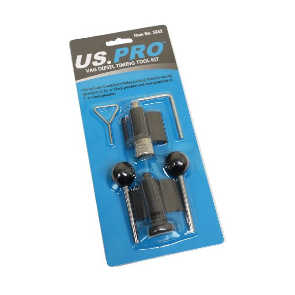 VAG diesel engine timing tool set (automotive tool) US3242