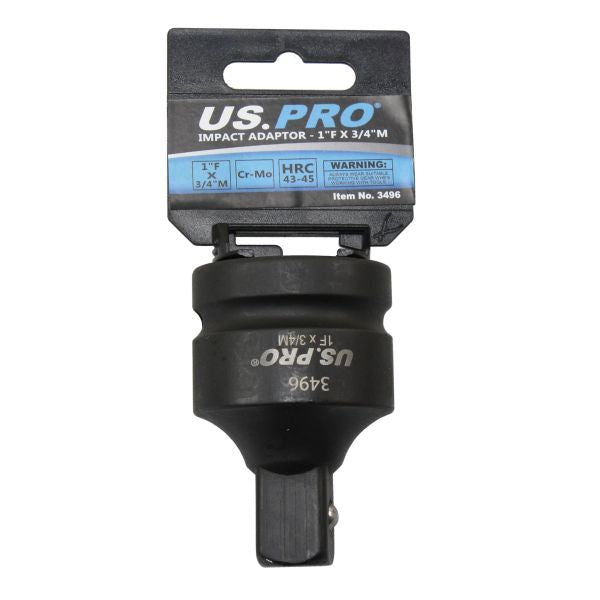 1" female x 3/4" male impact adapter US3496