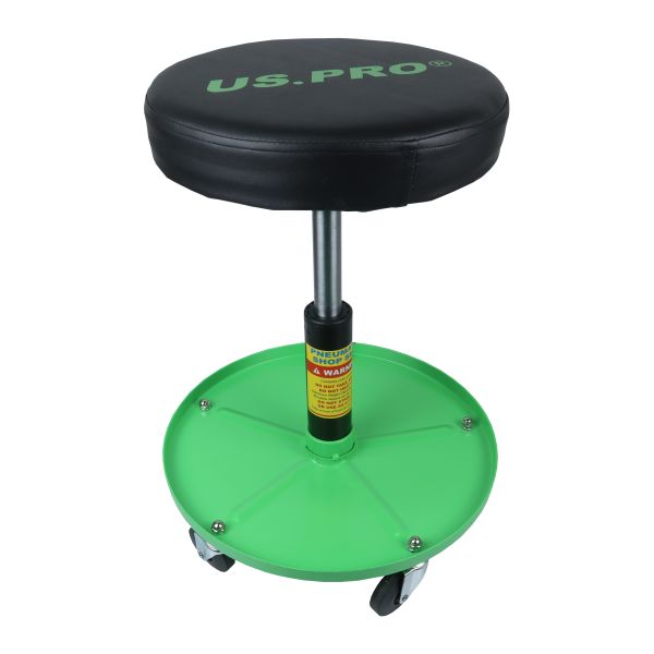 HEIGHT-ADJUSTABLE MECHANIC'S STOOL WITH WHEELS US5061