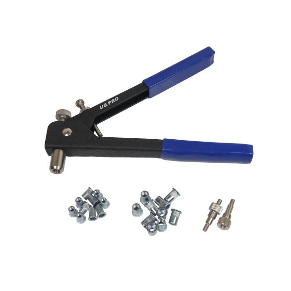 110-PIECE THREADED RIVET RIVETER SET M3, M4, M5, M6, M8 US5467