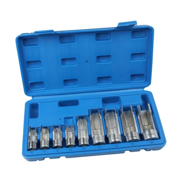 9-PIECE SOCKET SET FOR HARD-TO-REACH AREAS (10–22 MM) US5560