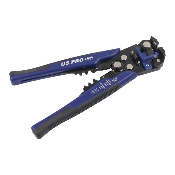 Automatic wire insulation stripper multifunction tool US6689