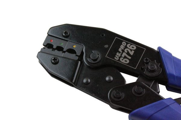 Crimping pliers for insulated terminals – ratchet type US6726