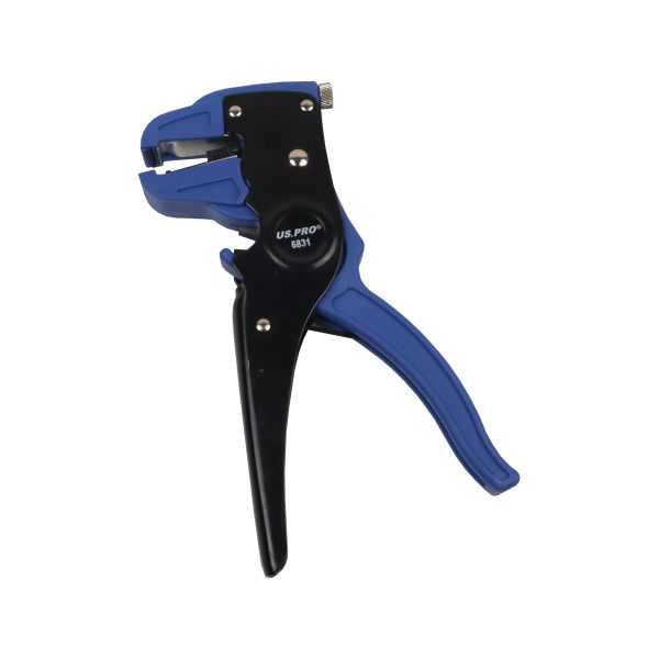 Wire insulation stripper and cutter US6831