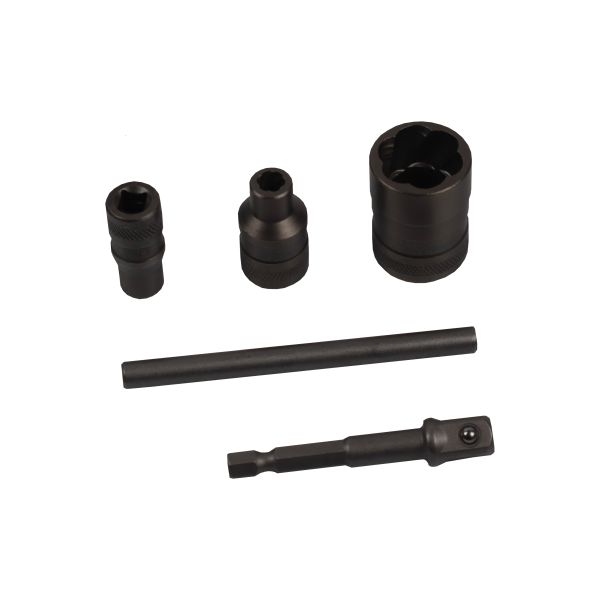 1/4" and 3/8" drive impact screw extractor set, 32 pieces US7551