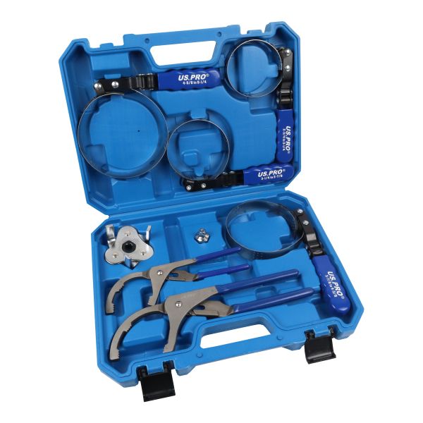 Oil filter removal tool set, 8 pcs US7588