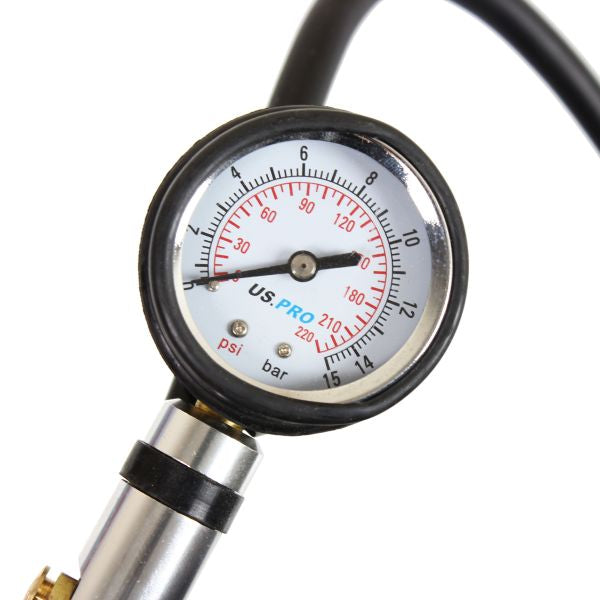 Tire inflator with gauge US8808