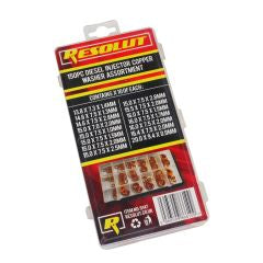 DIESEL INJECTOR COPPER WASHER SET 150 PCS US9147