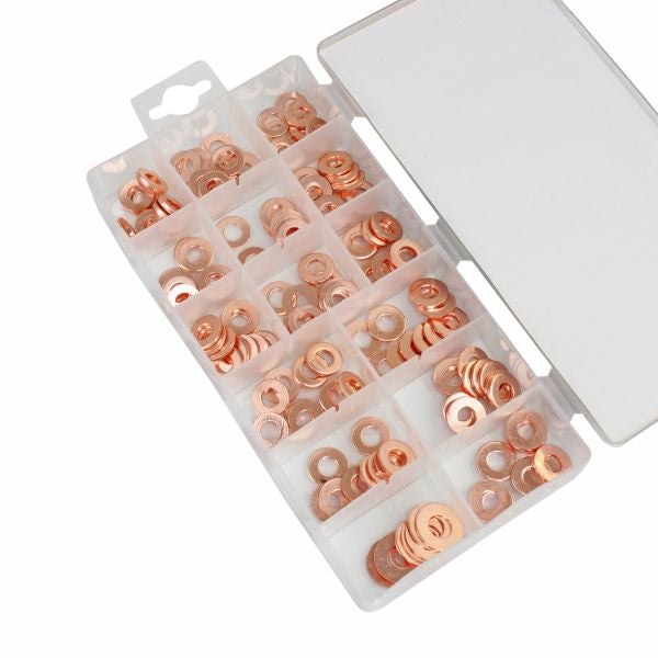 DIESEL INJECTOR COPPER WASHER SET 150 PCS US9147
