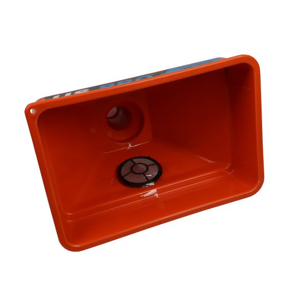 255mm FUNNEL WITH FILTER - ORANGE US9270