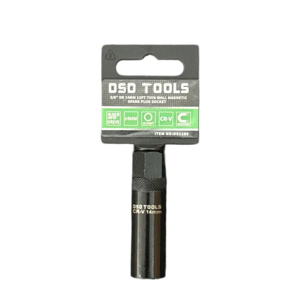 3/8 PAVAROS 14MM 12-POINT THIN-WALLED MAGNETIC SPARK PLUG SOCKET DS1190