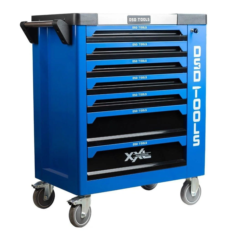 7-Drawer Rolling Tool Cart with Tools DS1020