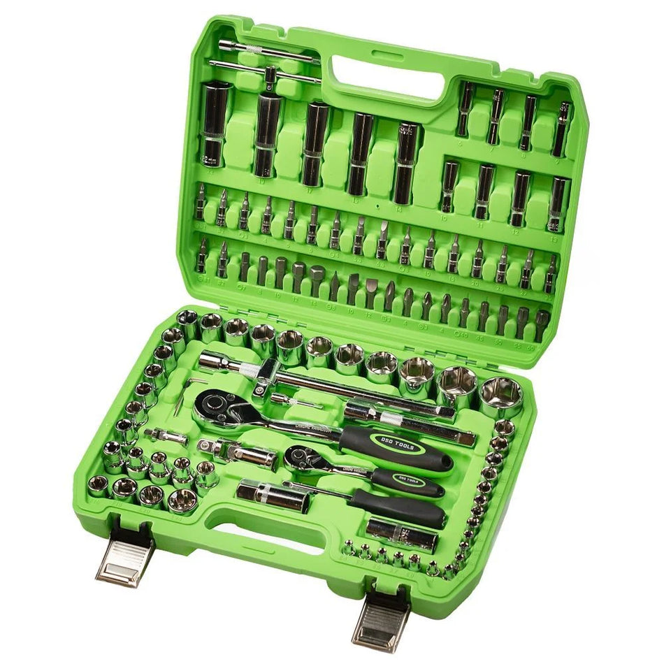 1/4 IR 1/2 Super Lock Metric Socket Set, 108 Pieces DS1033