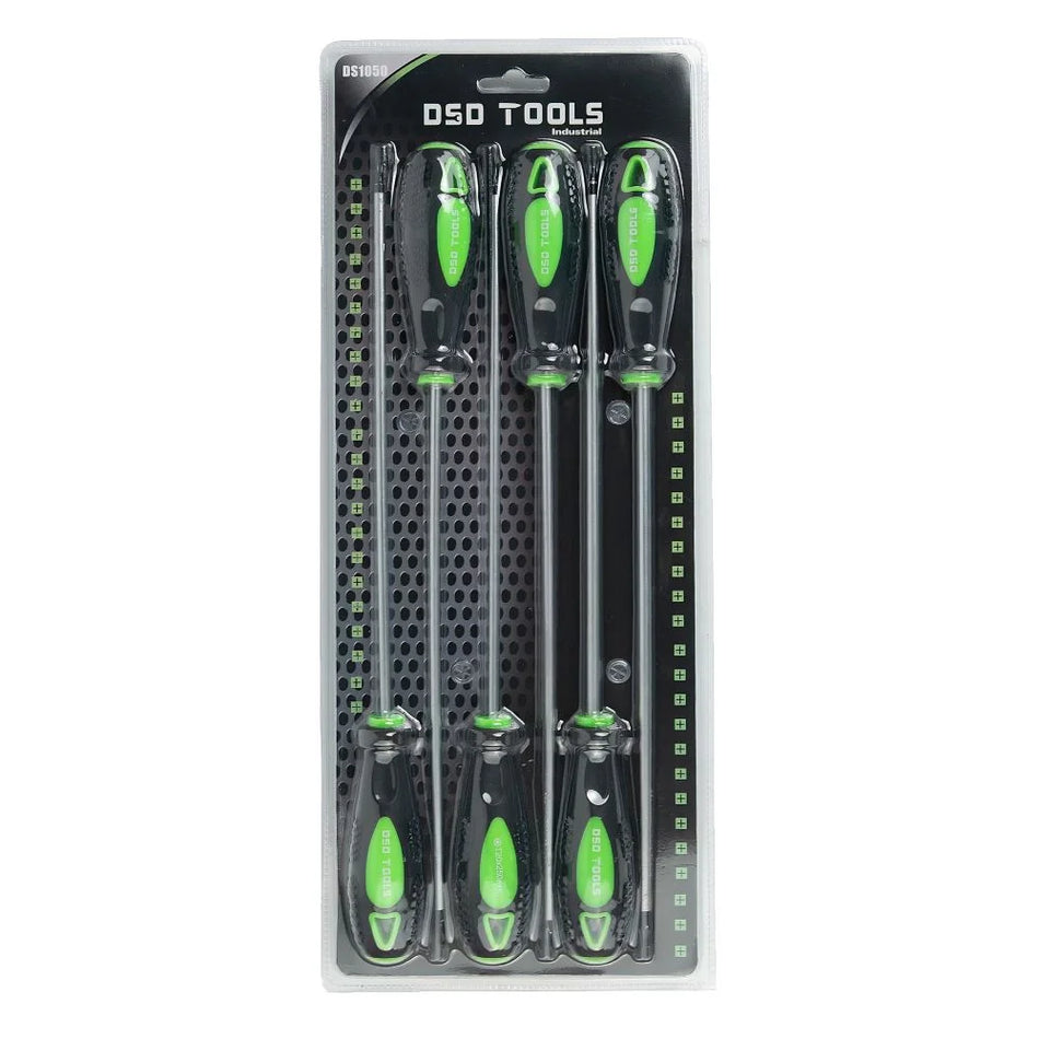 6-PIECE EXTRA LONG STAR (TORX) SCREWDRIVER SET DS1050
