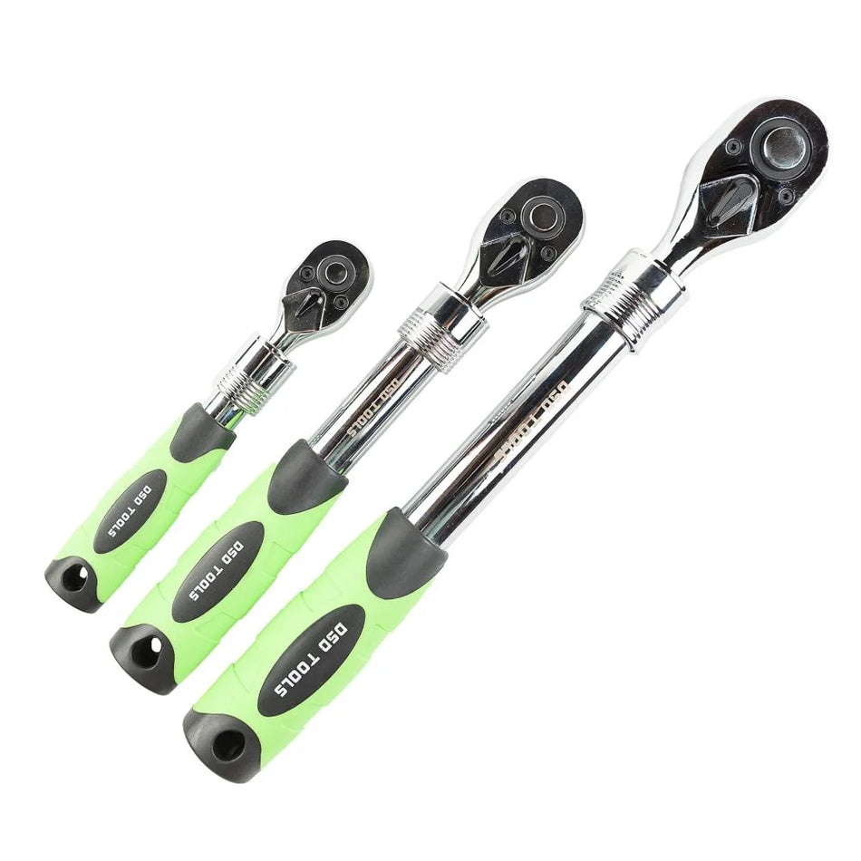 3 PCS TELESCOPIC EXTENSION SET 1/4", 3/8" AND 1/2" DS1085