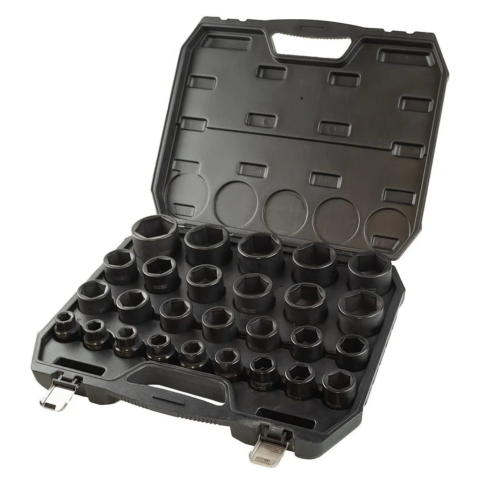 3/4" PAVAROS 6-POINT IMPACT SOCKET SET, 27 PCS. DS1104