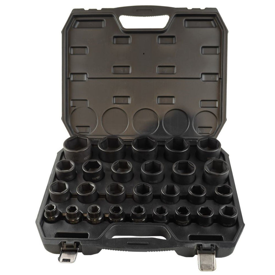 3/4" PAVAROS 6-POINT IMPACT SOCKET SET, 27 PCS. DS1104