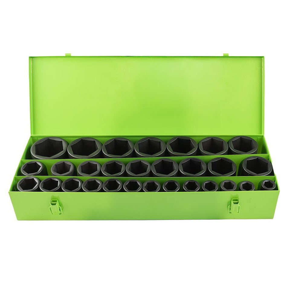 3/4" PAVAROS 6-SIDED DEEP IMPACT SOCKET SET, 29 PCS. DS1105