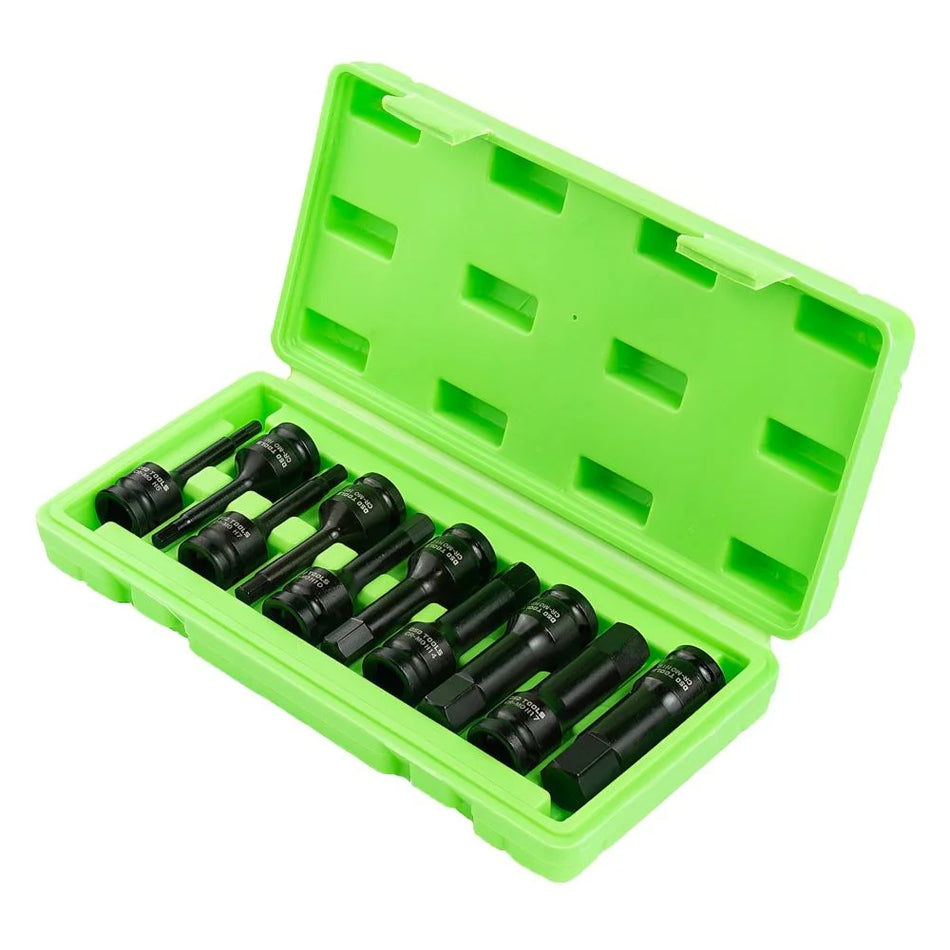 1/2" PAVAROS IMPACT HEXAGONAL HEX BITS, 10PCS DS1107