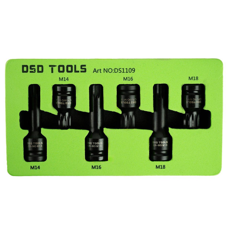 1/2" PAVAROS SPLINE ENDS, SHALLOW AND DEEP, 6 PCS. DS1109