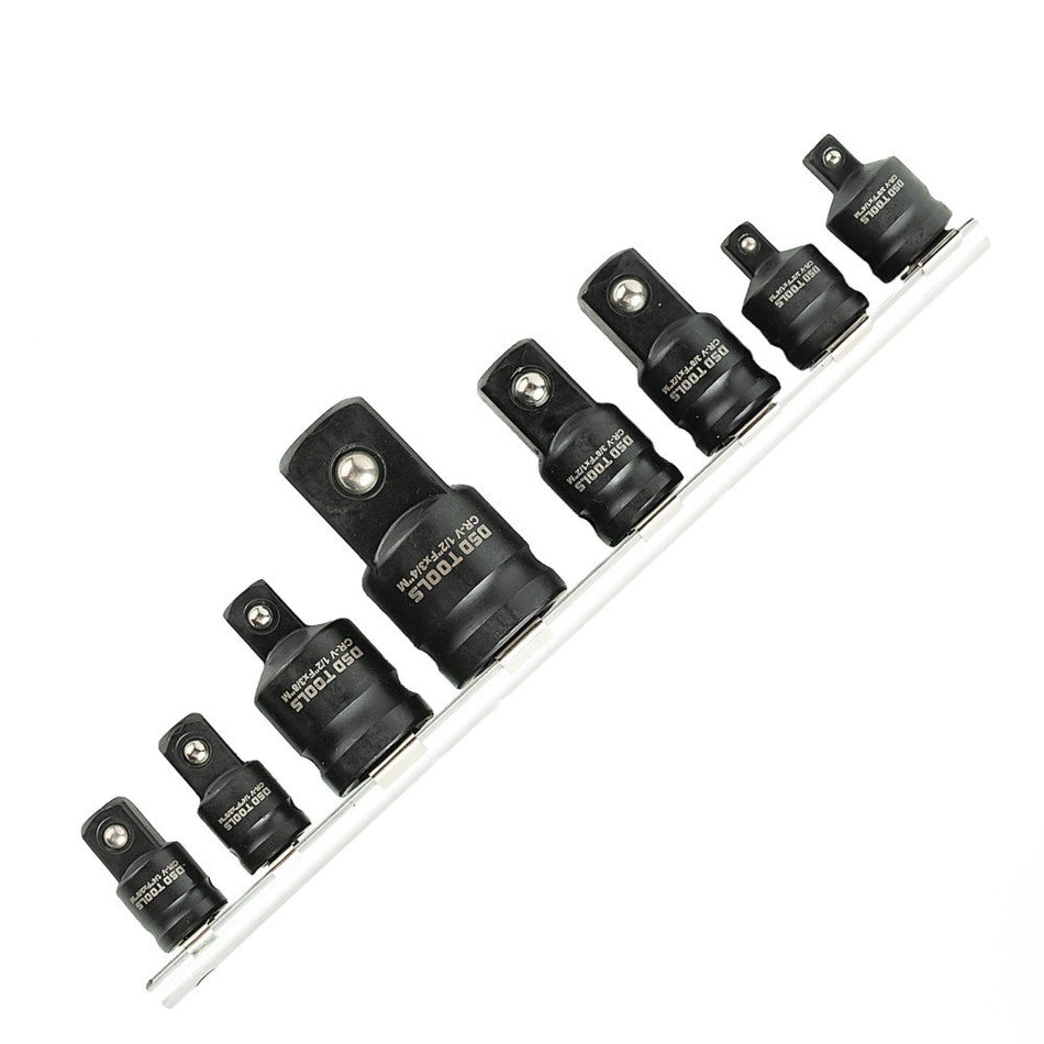 Set of Impact Adapters with Holder 8pcs DS1124