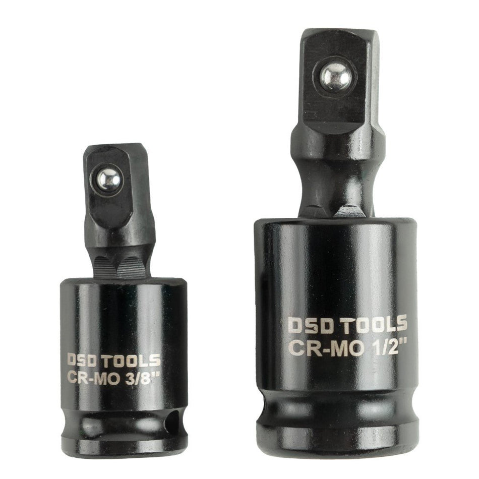 3/8" Drive 1/2" Gear 2-Piece Impact Universal Joint Set DS1144
