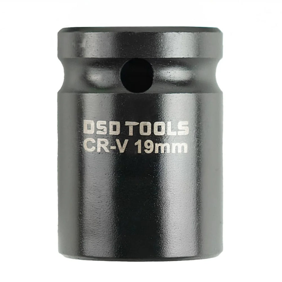1/2" PAVAROS 19 MM 6-POINT IMPACT SOCKET, EUROPEAN STYLE DS1162