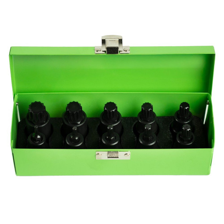 1/2" PAVAROS IMPACT "SPLINE" SOCKETS 10 PCS. DS1169