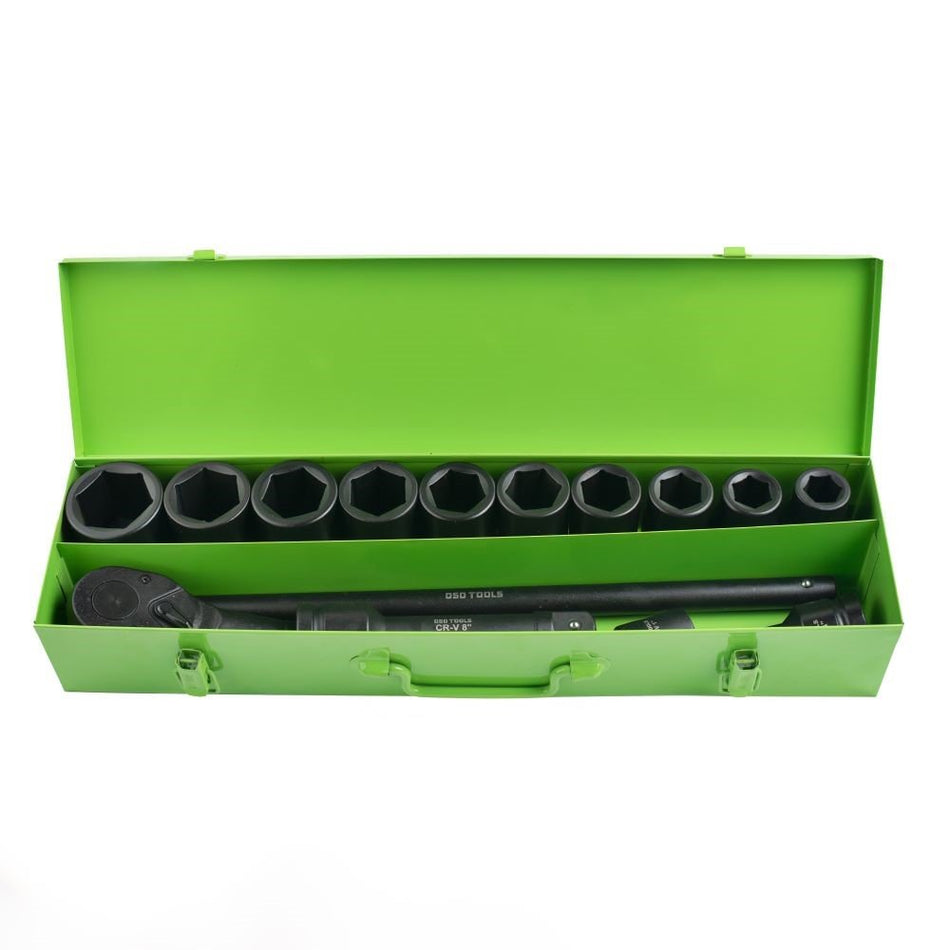 1" PAVAROS 6-POINT DEEP IMPACT SOCKET SET, 15 PCS DS1178