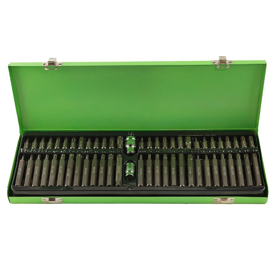 Set of Hex, Torx, and Spline Sockets, 58 Pieces DS1208