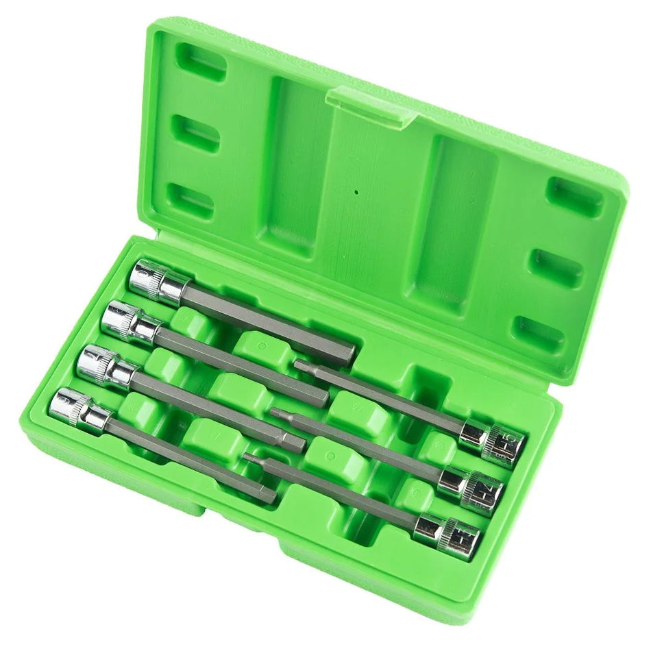 3/8” 110 MM (LENGTH) HEXAGONAL "HEX" SOCKET HEAD SET, 7 PCS. DS1219
