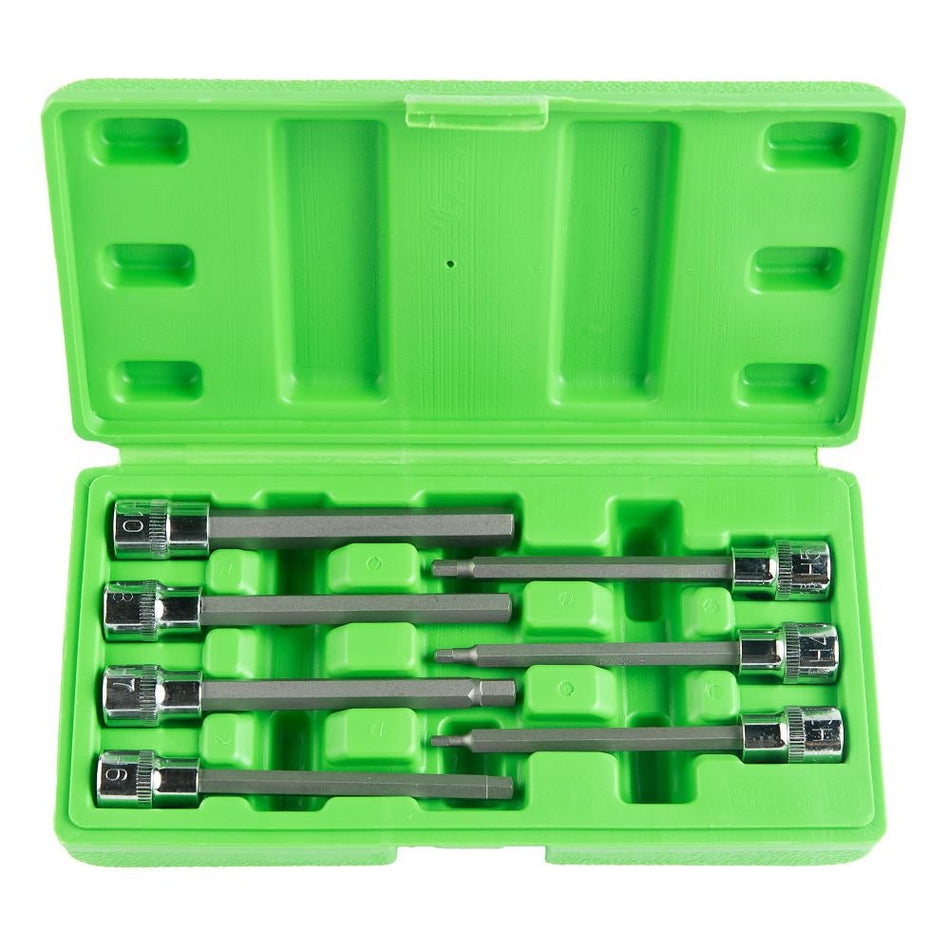 3/8” 110 MM (LENGTH) HEXAGONAL "HEX" SOCKET HEAD SET, 7 PCS. DS1219