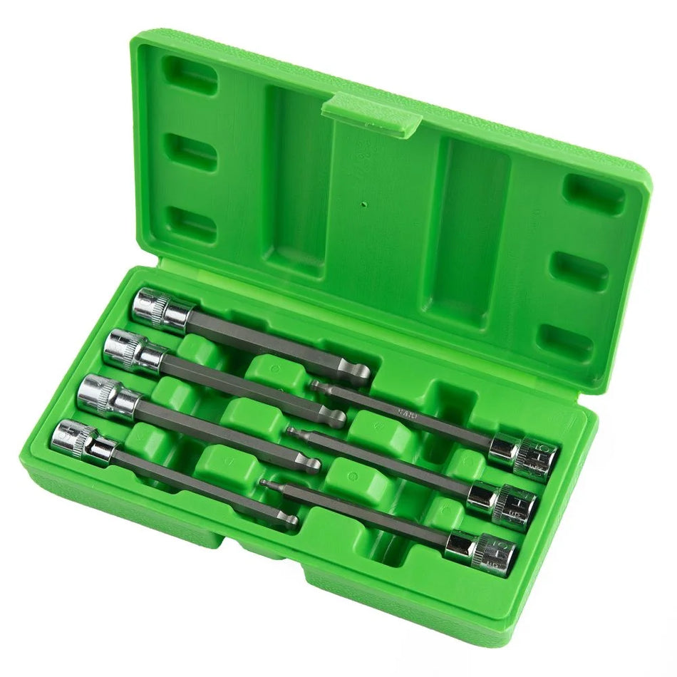 3/8" DRIVE HEXAGONAL "HEX" SOCKETS WITH BALL END SET 7 PCS DS1221