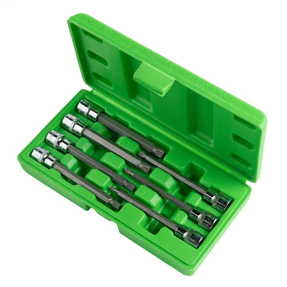 3/8" PAVAROS 110 MM (LENGTH) "SPLINE" SOCKET SET, 7 PCS. DS1227