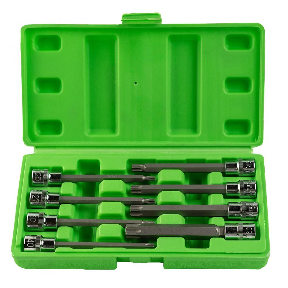 3/8" PAVAROS 110 MM LONG "TORX" SOCKETS, 8 PCS DS1228