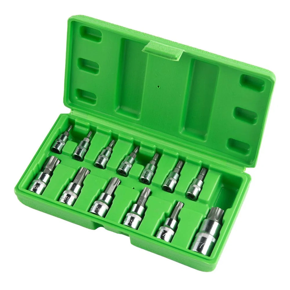 Set of Star "Torx" Sockets and Bits, 13 pcs. DS1235