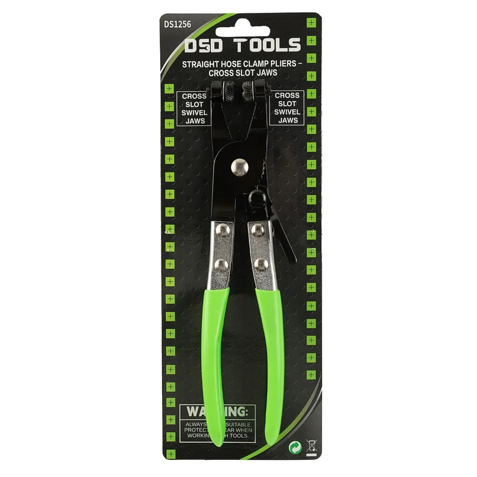STRAIGHT TUBE CLAMP PLIERS – CROSS-SHAPED JAWS DS1256