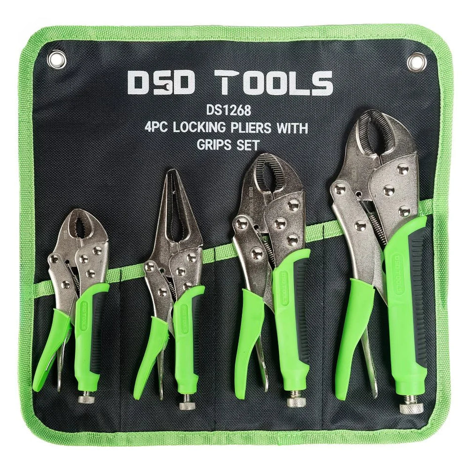 Set of 4 Fixed Clamps with Handles DS1268