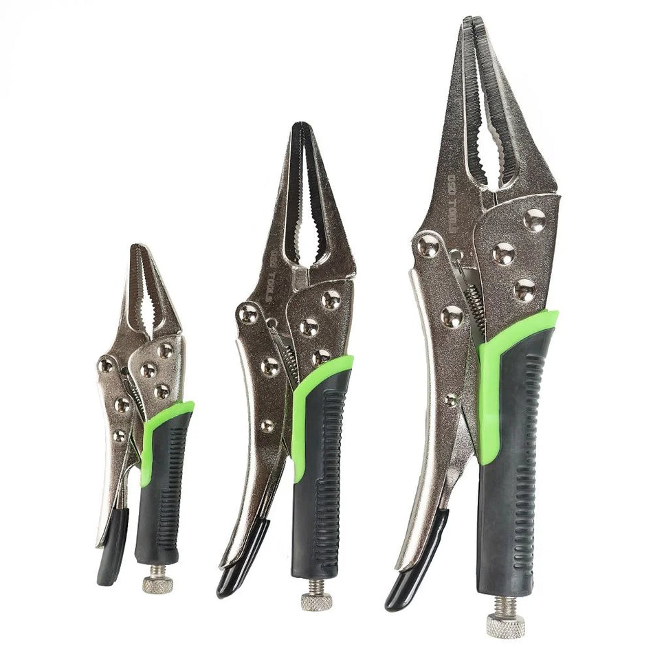 Set of 3 Long Nose Pliers with Soft Handles DS1269