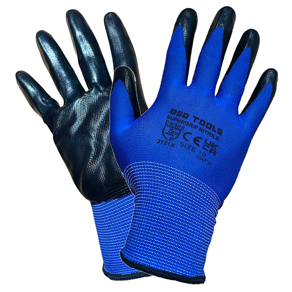 XL-NITRILE GLOVES 12 PAIRS DS1283
