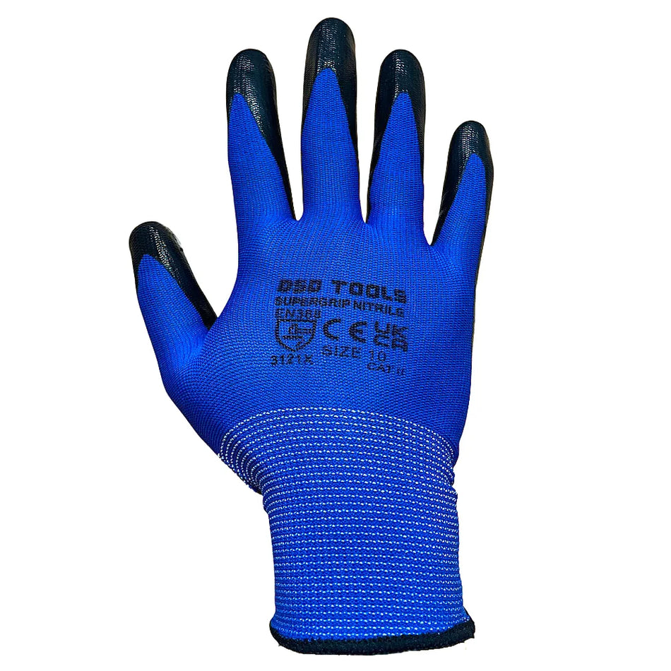XL-NITRILE GLOVES 12 PAIRS DS1283