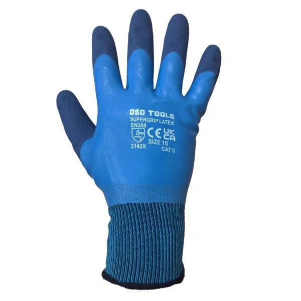LATEKSO WATER-RESISTANT GLOVES, SIZE XL – PACK OF 12 PAIRS DS2004