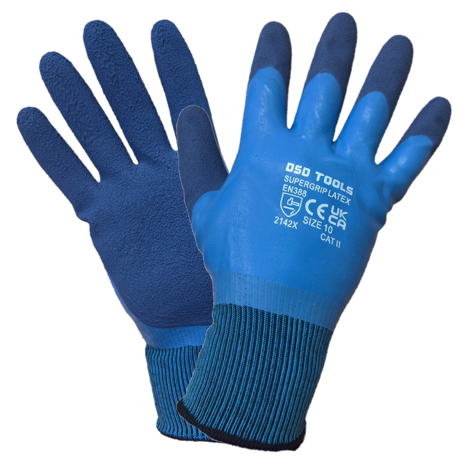 LATEKSO WATER-RESISTANT GLOVES, SIZE XL – PACK OF 12 PAIRS DS2004