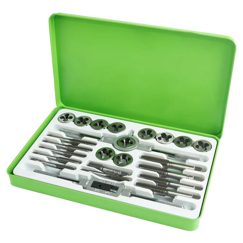 Set of 24 UNC/UNF Taps and Dies DS1345