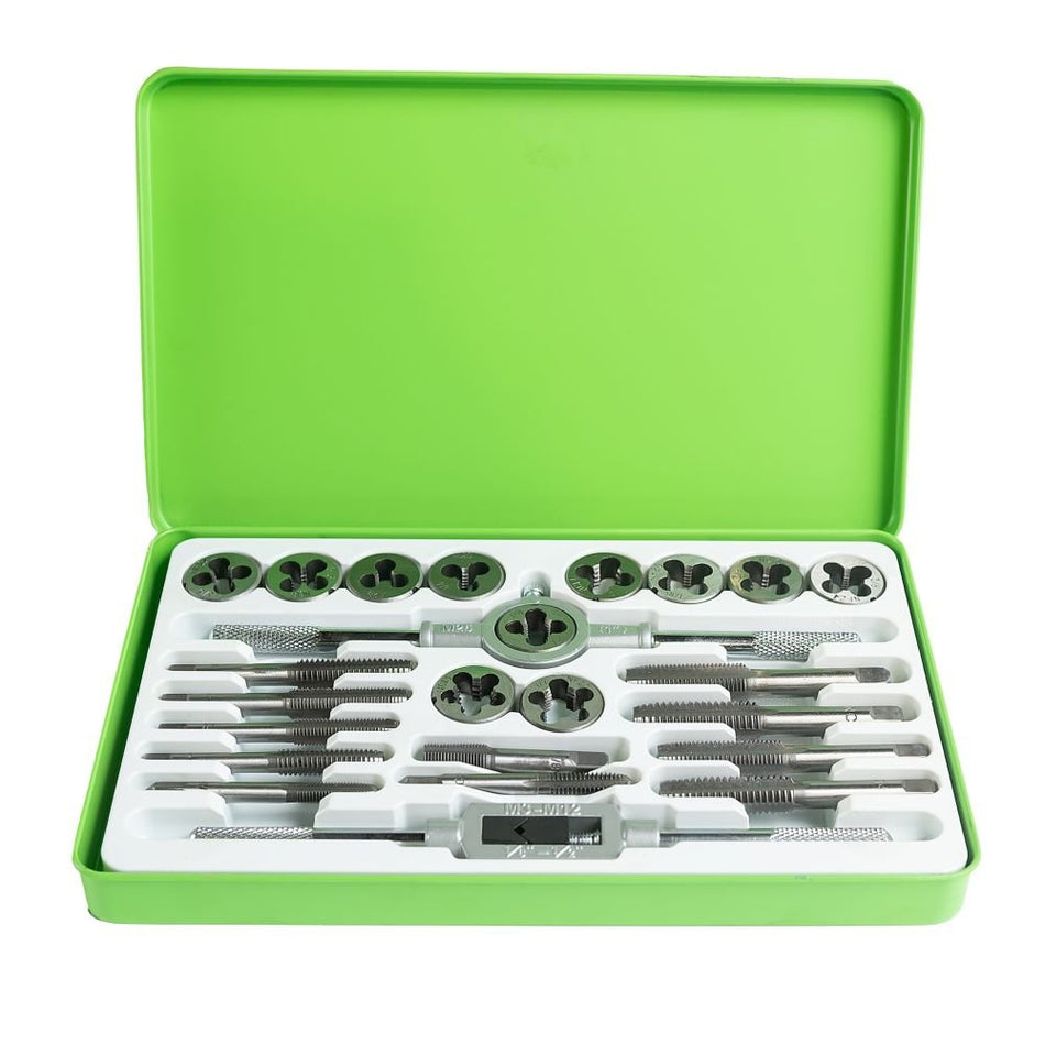 Set of 24 UNC/UNF Taps and Dies DS1345